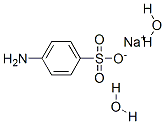 SODIUM SULFANILATE DIHYDRATE, 6106-22-5, 结构式