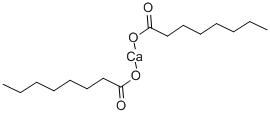 二オクタン酸カルシウム 化学構造式