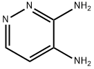 3,4-ジアミノピリダジン 化学構造式