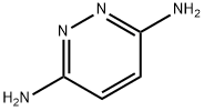 3,6-ジアミノピリダジン 化学構造式