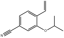 Benzonitrile, 4-ethenyl-3-(1-methylethoxy)- (9CI) Structure