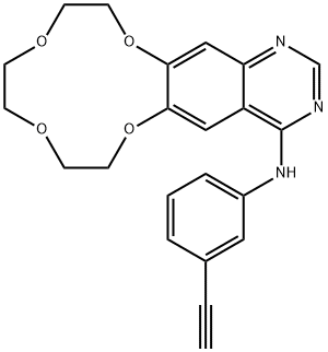 埃克替尼 结构式