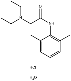 Linocaine hydrochloride Struktur