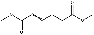 HEX-2-ENEDIOIC ACID DIMETHYL ESTER,6108-58-3,结构式