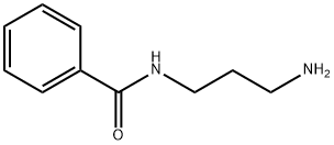 N-(3-氨基丙基)苯甲酰胺 结构式
