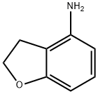 2,3-二氢-4-氨基苯并呋喃, 61090-37-7, 结构式