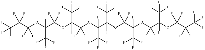 octacosafluoro-5,8,11,12,15,18-hexakis(trifluoromethyl)-4,7,10,13,16,19-hexaoxadocosane Struktur
