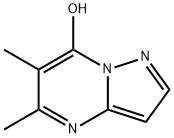 5,6-二甲基吡唑并[1,5-A]嘧啶-7-醇 结构式