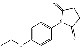 1-(4-エトキシフェニル)ピロリジン-2,5-ジオン 化学構造式