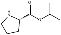 L-脯氨酸异丙基酯 结构式