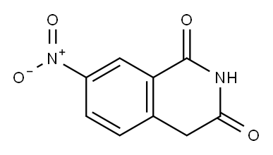 7-NITROISOQUINOLINE-1,3(2H,4H)-DIONE Structure