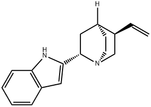 2-(5-VINYL-1-AZABICYCLO[2,2,2]OCTAN-2-YL)INDOLE,61119-84-4,结构式