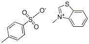3-methylbenzothiazolium toluene-4-sulphonate Struktur