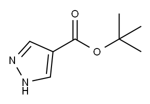1H-Pyrazole-4-carboxylic acid, 1,1-diMethylethyl ester Structure