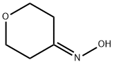 テトラヒドロ-4H-ピラン-4-オンオキシム 化学構造式
