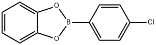 4-CHLOROPHENYLBORONIC ACID, CATECHOL CYCLIC ESTER Struktur