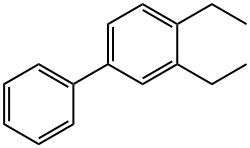 3',4-ジエチル-1,1'-ビフェニル 化学構造式
