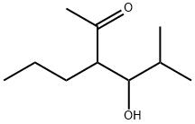 4-ヒドロキシ-5-メチル-3-プロピル-2-ヘキサノン 化学構造式
