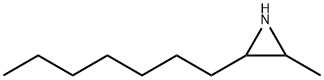 2-ヘプチル-3-メチルアジリジン 化学構造式