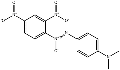 4-[(2,4-Dinitrophenyl)-ONN-azoxy]-N,N-dimethylbenzenamine Struktur