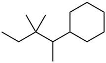 (1,2,2-Trimethylbutyl)cyclohexane,61142-21-0,结构式