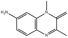 6-Quinoxalinamine,3,4-dihydro-2,4-dimethyl-3-methylene-(9CI) Struktur