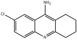 9-AMINO-7-CHLORO-1,2,3,4-TETRAHYDRO-ACRIDINE Structure