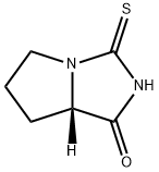 1H-Pyrrolo[1,2-c]imidazol-1-one,hexahydro-3-thioxo-,(7aS)-(9CI),61160-12-1,结构式