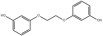 3,3'-エチレンジオキシジフェノール 化学構造式