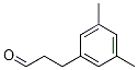 Benzenepropanal, 3,5-diMethyl- Structure