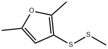 Furan, 2,5-dimethyl-3-(methyldithio)- Struktur