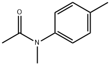 N-甲基-N-(4-甲基苯基)乙酰胺, 612-03-3, 结构式