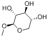 メチル-β-D-キシロピラノシド 化学構造式