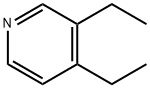 3,4-二乙吡啶, 612-11-3, 结构式