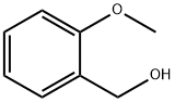 2-Methoxybenzyl alcohol Struktur