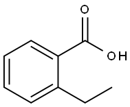 2-エチル安息香酸 化学構造式