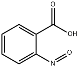 Benzoic acid, 2-nitroso- (9CI) Struktur