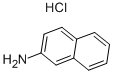 乙萘胺盐酸盐, 612-52-2, 结构式