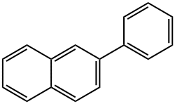 2-Phenylnaphthalene 结构式