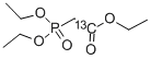 膦酰基乙酸三乙酯-1-13C, 61203-67-6, 结构式