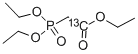 TRIETHYL PHOSPHONOACETATE-1-13C Structure