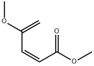 (Z)-4-Methoxy-2,4-pentadienoic acid methyl ester Structure