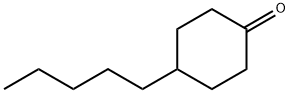 4-ペンチルシクロヘキサノン 化学構造式