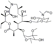 阿奇霉素相关物质F, 612069-28-0, 结构式