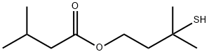 3-MERCAPTO-3METHYLBUTYL ISOVALERATE Structure