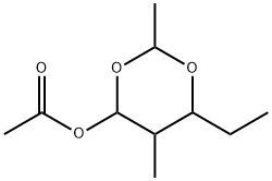 1,3-Dioxan-4-ol,6-ethyl-2,5-dimethyl-,acetate(9CI) Structure