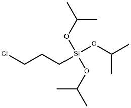 (3-クロロプロピル)トリス(1-メチルエトキシ)シラン 化学構造式