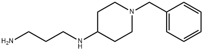 N-[1-benzylpiperidin-4-yl]propane-1,3-diamine Struktur