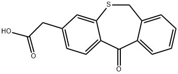 Tiopinac Structure