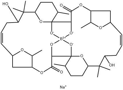 阿普拉斯霉素, 61230-25-9, 结构式